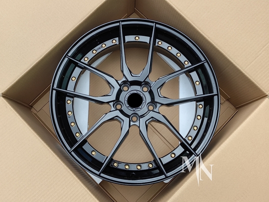 BC HCA162S 인피니티 Q50 19 20 21 22 인치 맞춤형 검은 반지