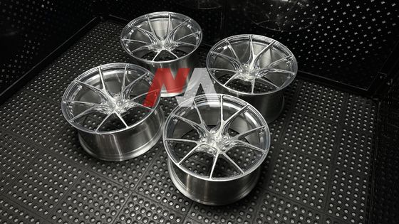 BMW 단조 휠 폴리쉬 실버 브러쉬드 페이스 F87 F80 F82 F90 M2 M3 M4 M5용