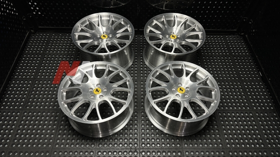 페라리 F430 단조 휠 브러시드 클리어 마감 Maining 단조 RE-01