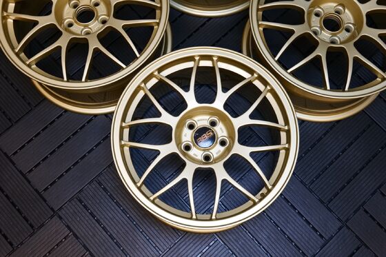수바루 임프레자 22B 희귀 BBS RG334 5X100 가조 바퀴 휠 WRX STI GC8