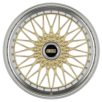 BBS 최고 Rs 3 부분 림은 교차하는 스포크를 필리그레에
