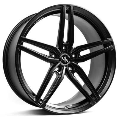 VR는 BMW M3 M4 F8x 20x9.5 20x11을 위한 D10 무광택 검정색 바퀴를 만들었습니다