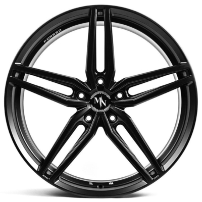 VR는 BMW M3 M4 F8x 20x9.5 20x11을 위한 D10 무광택 검정색 바퀴를 만들었습니다