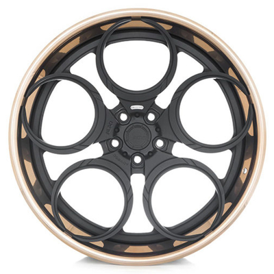 ADV05C 트랙 Spec 경쟁 3 부분 단조 휠 6061-T6 알루미늄 합금