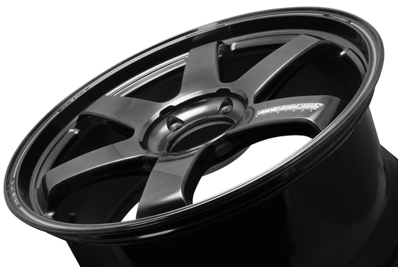 Volk Racing Te37 초대형 PCD 단조 휠 다이아몬드 다크 건메탈
