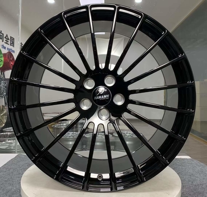 하만 기념일 이보 2 X5M F85 20 21 22 인치 BMW 단조 휠은 검어서 윤이 납니다