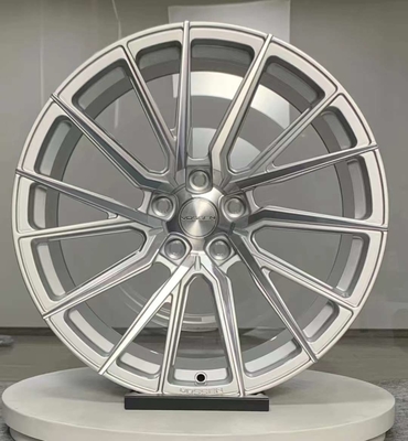 Audi RS4 A6용 은 광택 Vossen HF-4T 단조 휠