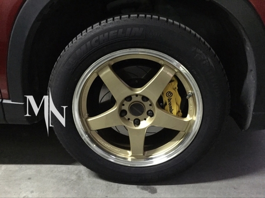 마즈다 RX7 RX8 미아타를 위한 MAZDASPEED MS-01S 모노블록 단조 휠