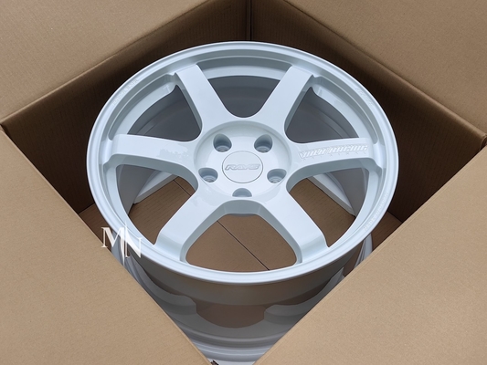 볼크 경주하는 TE37 사가 S-플러스 기세 하얀 18X9.5 +38 +45 5x114.3 5X120