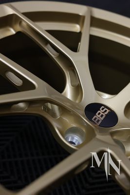 BBS FI R 금으로 만든 바퀴 반지