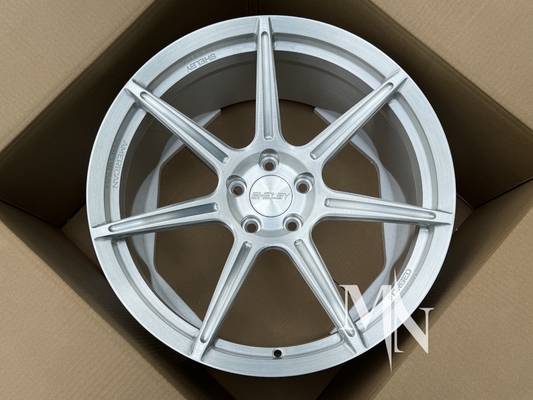 셸비 GT500 F150 브러쉬 실버 맞춤 튀긴 바퀴 고성능 반지