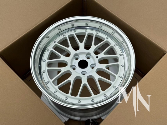 2개 튀긴 맞춤 바퀴 BBS LM LMR 레만스 금 릴 BMW 370z 350z