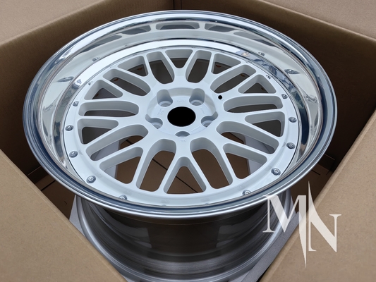2개 튀긴 맞춤 바퀴 BBS LM LMR 레만스 금 릴 BMW 370z 350z
