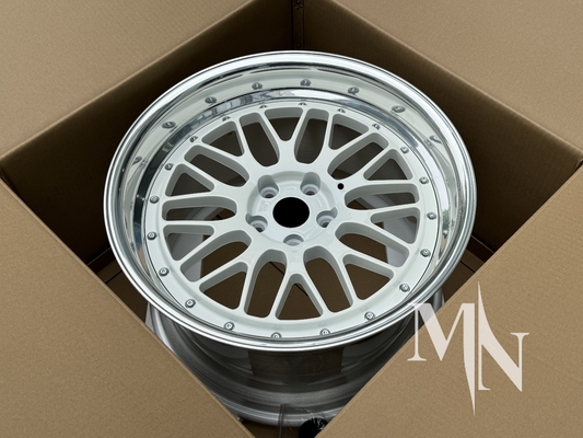 2개 튀긴 맞춤 바퀴 BBS LM LMR 레만스 금 릴 BMW 370z 350z