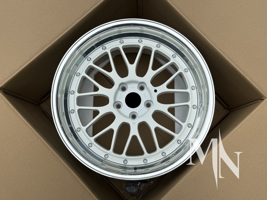 2개 튀긴 맞춤 바퀴 BBS LM LMR 레만스 금 릴 BMW 370z 350z