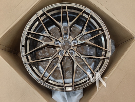 로하나 RFX17 골드 휠 닛산 GTR R35 R33 R32 370Z 350Z 18 19 20 21 22 인치 커스텀 릴