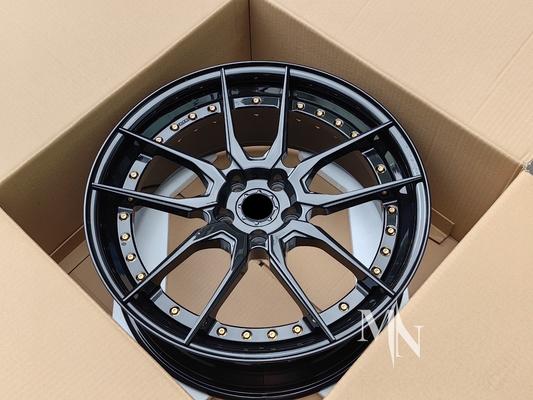 BC HCA162S 인피니티 Q50 19 20 21 22 인치 맞춤형 검은 반지