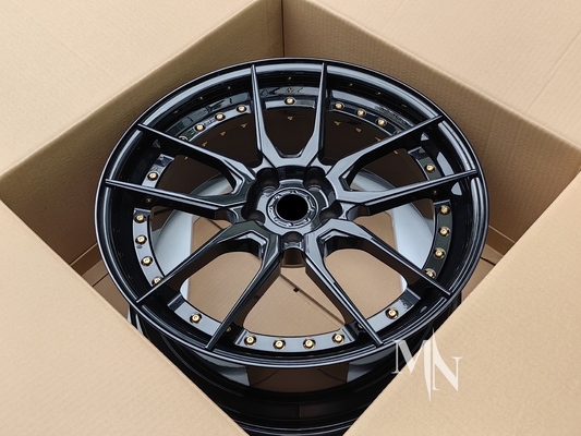BC HCA162S 인피니티 Q50 19 20 21 22 인치 맞춤형 검은 반지