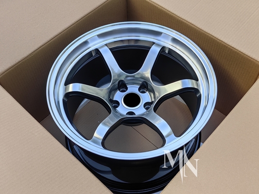 Nissan GTR R32 R33 R34 R35 18 19 20 인치 블랙 에디션 합금 반지