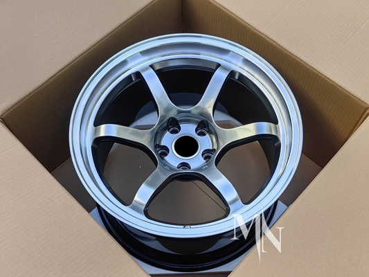 Nissan GTR R32 R33 R34 R35 18 19 20 인치 블랙 에디션 합금 반지