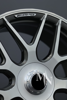 메르세데스 AMG G63 C43 C63 S550 18 19 20 21 22 인치 맞춤형 모노블록 바퀴 반지