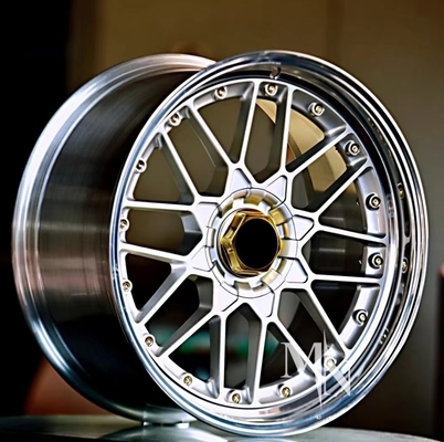 2 조각 BBS RS2 바퀴 BMW F80 F30 M3 5x120 18 19 20 21 22 인치 사용자 지정 OEM 바퀴