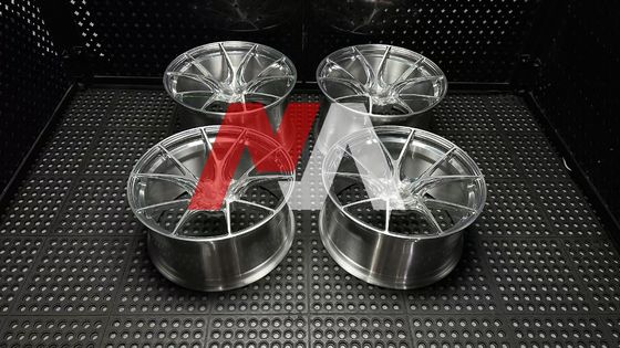 BMW 단조 휠 폴리쉬 실버 브러쉬드 페이스 F87 F80 F82 F90 M2 M3 M4 M5용
