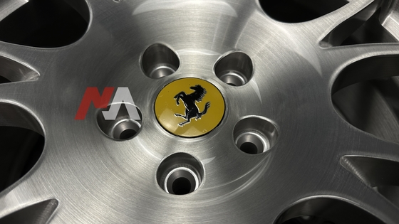 페라리 F430 단조 휠 브러시드 클리어 마감 Maining 단조 RE-01