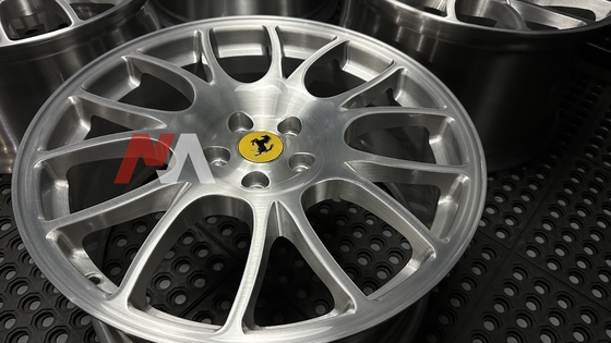 페라리 F430 단조 휠 브러시드 클리어 마감 Maining 단조 RE-01