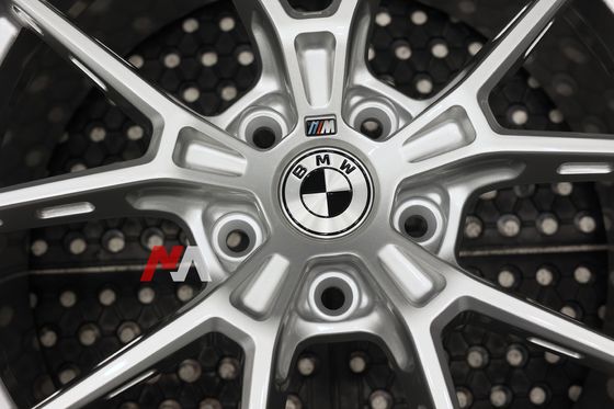 BMW 863M 도장 바퀴 다이아몬드 은